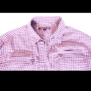John Varvatos button down soft cotton zip pocket